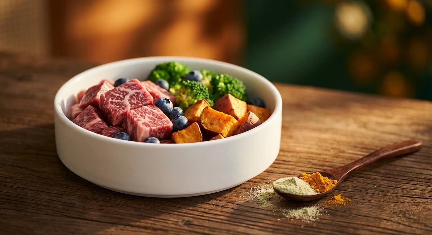 Gelenk-Booster-Bowl mit Grünlippmuschel & Kurkuma